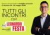 Avellino, Leonardo Festa candidato con Nello Pizza lancia la sua “S-campagna” elettorale